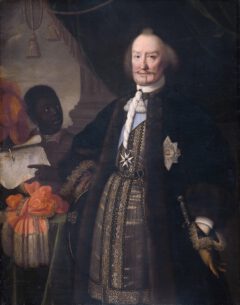 Johann Moritz Prince of Nassau-Siegen, called "The Brazilian" in a painting by Pieter Nason in 1675.