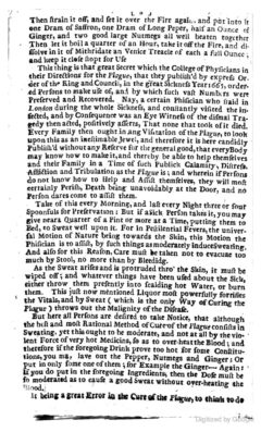 Anonymus, 1722 - The late dreadful Plague. Page 8.