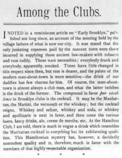 Brooklyn Life, 2. April 1892, page 15.