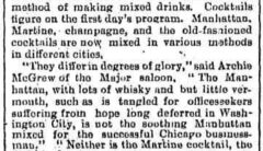 Chicago Tribune, 14. May 1893, page 14. Snippet.