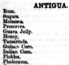 Colonial and Indian Exhibition, 1886, page 438, Antigua.