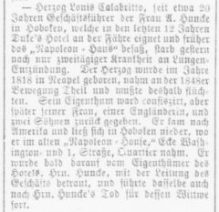 Der Deutsche Korrespondent, Baltimore, 19. March 1886.