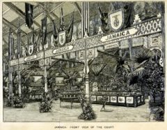 The Jamaica Stand at the London Colonial and Indian Exhibition in 1886