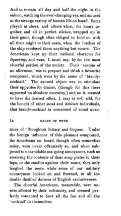 Hesperos - Or, Travels in the West by Mrs. Houstoun, 1850. Page 13-14.