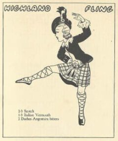 Jean Robert Meyer- Bottoms Up. 1934. Page 23. Highland Fling.