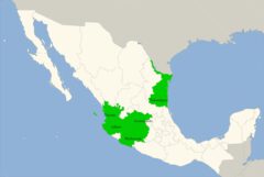 Mexican states where tequila may be produced.