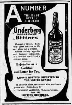 Underberg, 12. September 1905, The Sun, page 4.