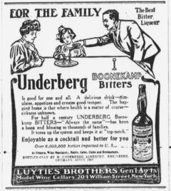 Underberg, 17. April 1906, The Sun, page 5.