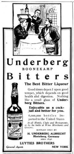 Underberg, 1906 (July-December) Life, vol 48.
