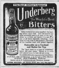 Underberg, 27. September 1907, The Sun, page 8.