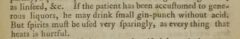 William Buchan: Domestic Medicine. 1771. Page 319.