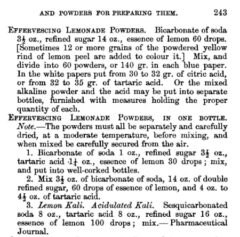 Henry Beasley: The druggist's general receipt book. London, 1850. Page 243.