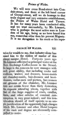 Anonymus: The epicure's almanack. London, 1815. Page 190-191.