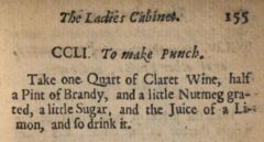 Hannah Wooley: The Queen-Like Closet, 1670, page 155.