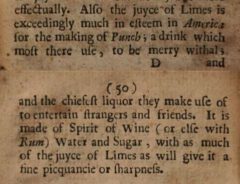 W. Hughes: The American physitian, 1672, page 49-50.