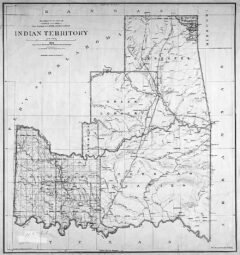 Indian territory in the year 1891.
