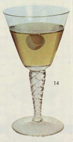 Harry Schraemli: Manuel du bar. 1965, after page384. Bijou Cocktail.