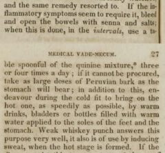 Henry McMurtie: The gentleman’s medical vade-mecum and travelling companion. 1824, page 26-27.