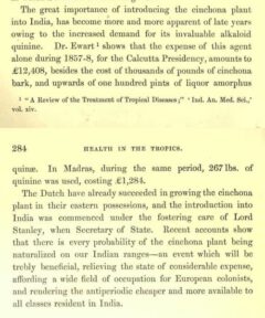 J. W. Moore: Health in the tropics; or, Sanitary art applied to Europeans in India. 1862, page 283-284.