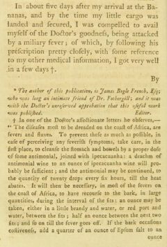 John Coakley Lettsom: The works of John Fothergill, M.D. Vol. 3. 1783, page 188.