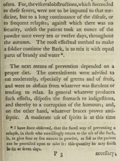 John Pringle: Observations on the diseases of the army. 1775, page 210.