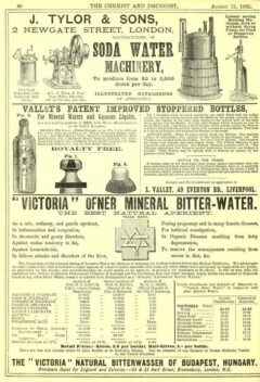 The Chemist and Druggist. 15. August 1882, page 46.