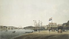 The port of Curaçao around 1820