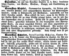 Albert Franz Töcher: Vollständiges Lexikon der Waarenkunde. 1839, page 344.