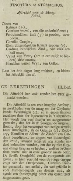 De nieuwe Britsche apotheek. Tweede stuck III en IV. deel. 1773, page 306.