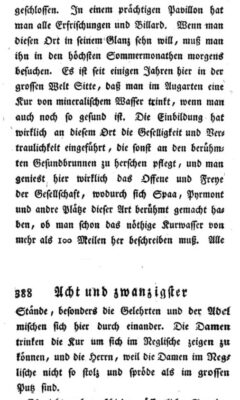 Johann Kaspar Riesbeck: Briefe eines reisenden Franzosen. Erster Band. 1783, page 387-388.