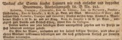 Intelligenz-Blatt der freien Stadt Frankfurt. 13. January 1829.