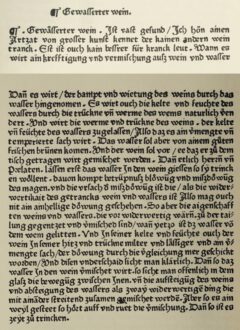 Wilhelm von Hirnkofen: Von Bewahrung und Bereitung der Weine. 1478.