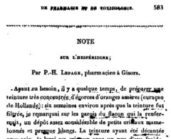 Journal de chimie médicale, de pharmacie et de toxicologie. 1841, page 583.
