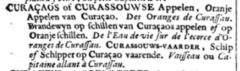 P. Marins: Compleet Nederduitsch en Fransch woordenboek, Amsterdam & Dordrecht, 1720, page 173.