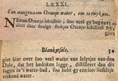 Simon Witgeest: Het natuurlyk tover-boek (Aanhangsel). 1686, page 30-31.