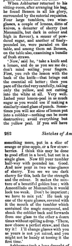 Anonymus (Charles Astor Bristed): Sketches of American society. 1850, page 261-262.