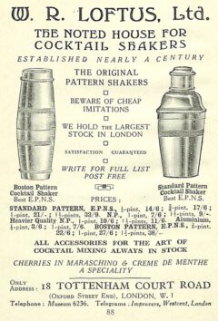 Harry McElhone: Harry of Ciro's ABC of Mixing Cocktails. 1923, page 88.