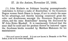 H. Lefroy: Memorials of the discovery and early settlement of the Bermudas or Somers Islands 1511-1687. Vol. 2. 1879, page 139.