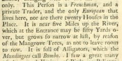 Francis Moore: Travels into the inland parts of Africa. 1738, page 251.
