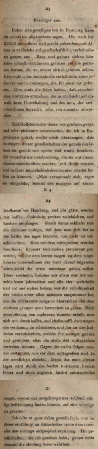 Friedrich Wilhelm Basilius von Ramdohr: Studien zur Kenntnis der schönen Natur, ... . Erster Theil. 1792, page 23-25.