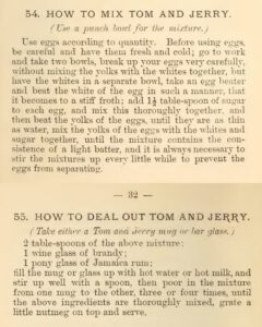 Harry Johnson: New and Improved Bartender’s Manual. 1882, page 31-32.