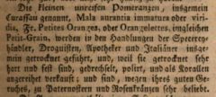 Johann Georg Krünitz: Oeconomische Encyklopädie. Dritter Theil. 1787, page 123.