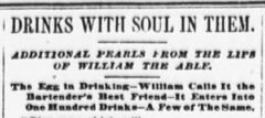 The Sun, 28. October 1888, page 8.