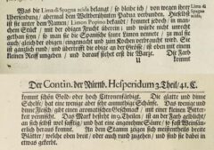 Johann Christoph Volkamer: Continvation der Nürnbergische Hesperides. 1714, page 163-164.